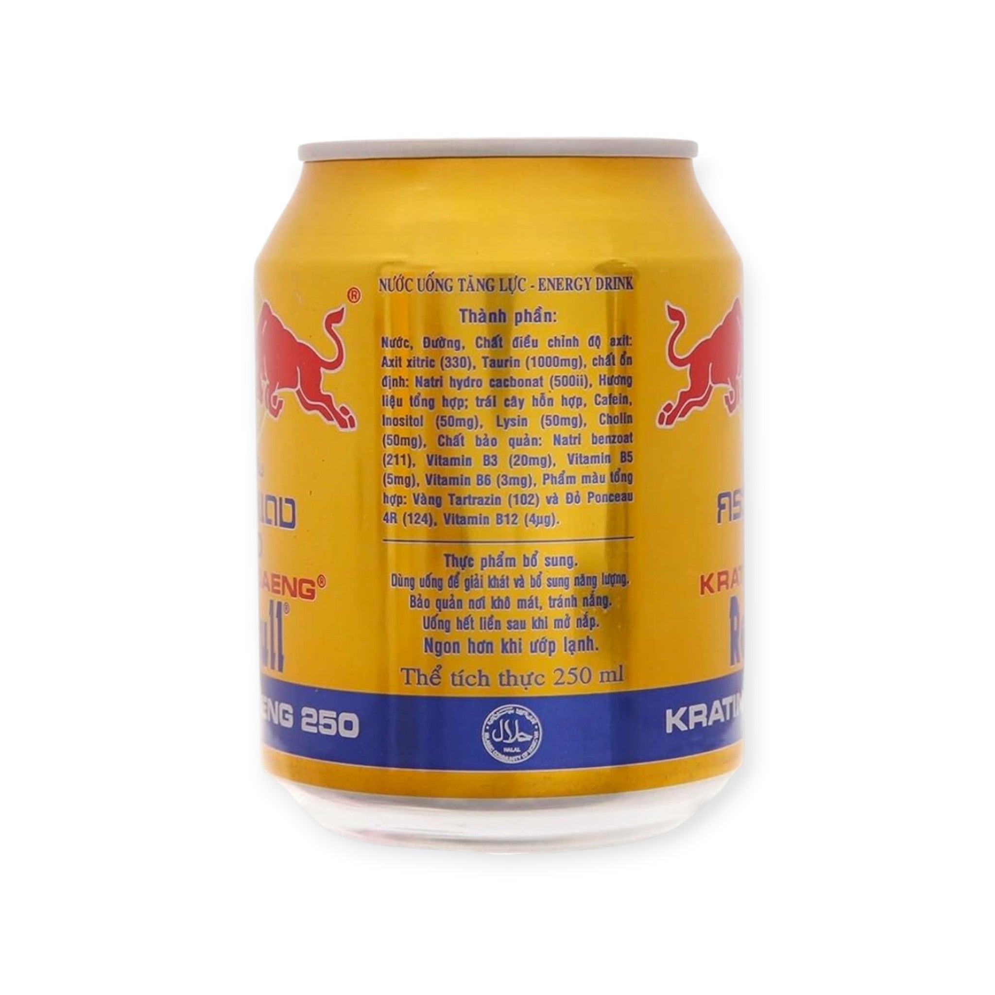 Original Thai Red Bull Kratingdaeng Energy Drink-250ml