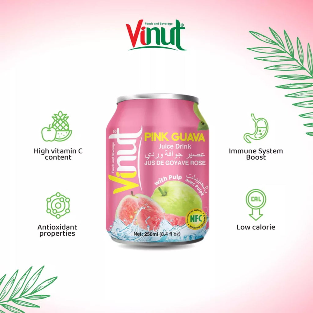 Vinut Guava Juice With Pulp 250 ml