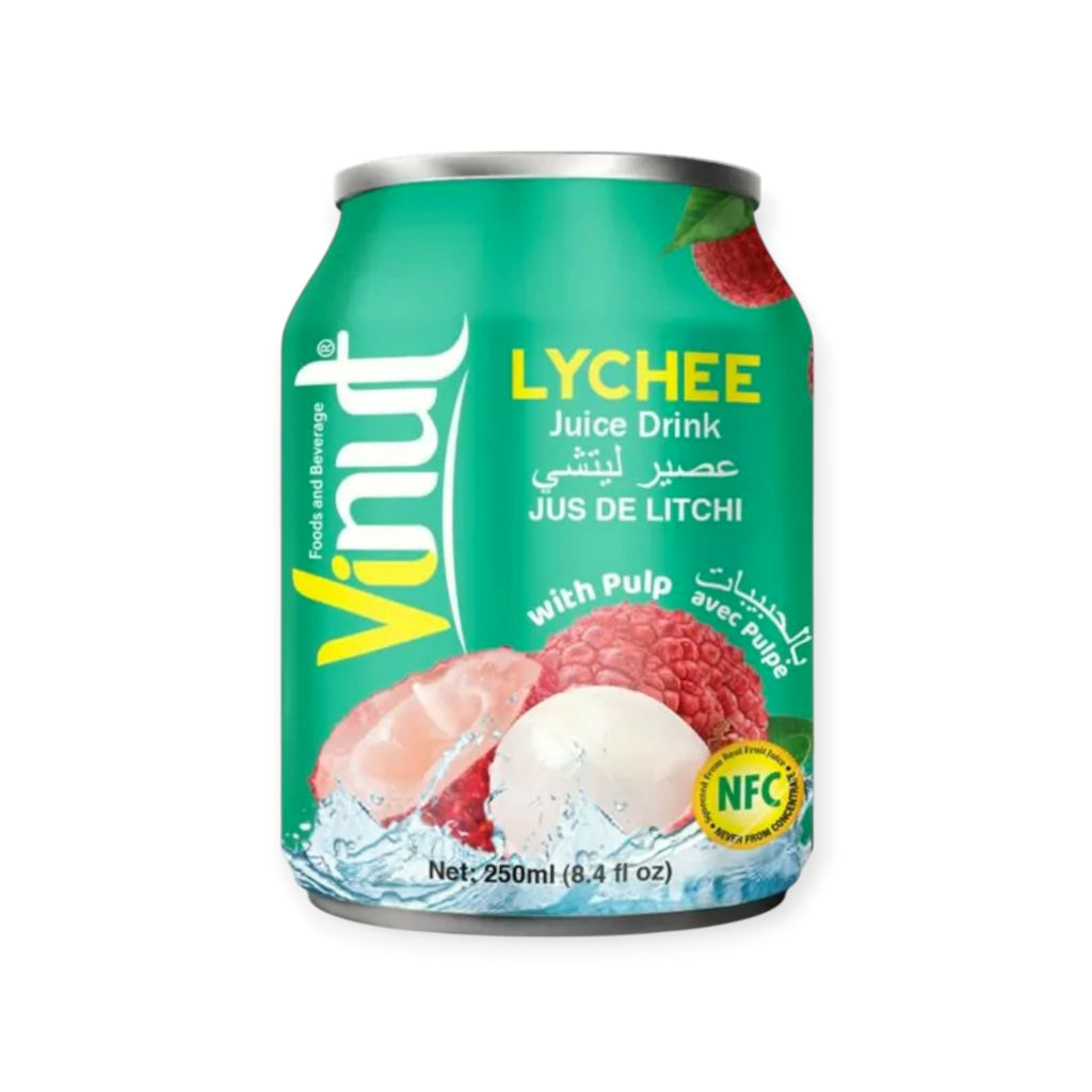 Vinut Lychee Juice With Pulp 250 ml