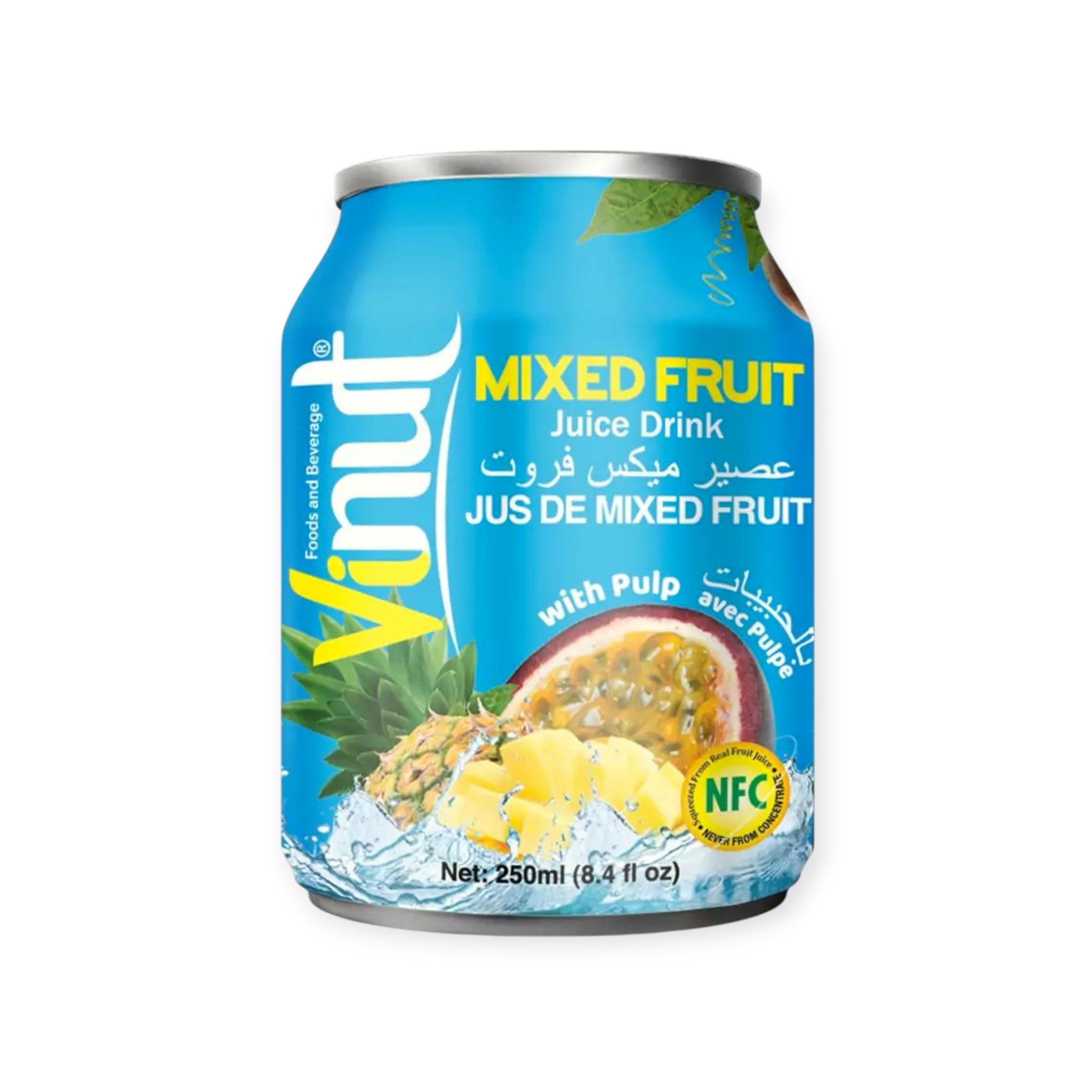 Vinut Mixed Fruit Juice With Pulp 250 ml