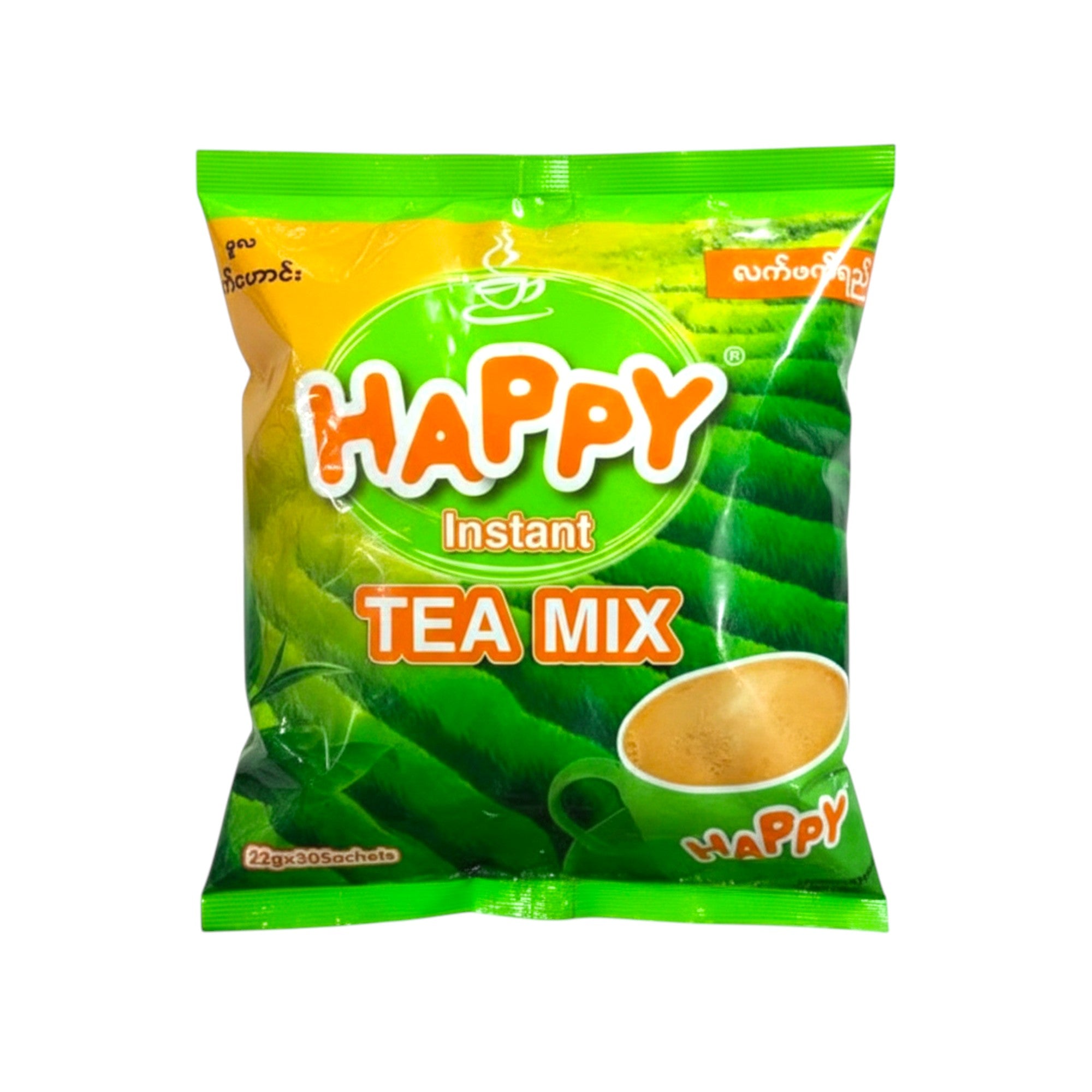 Happy Instant Tea Mix 3 in 1 - 660g - 30 sachets x 22g
