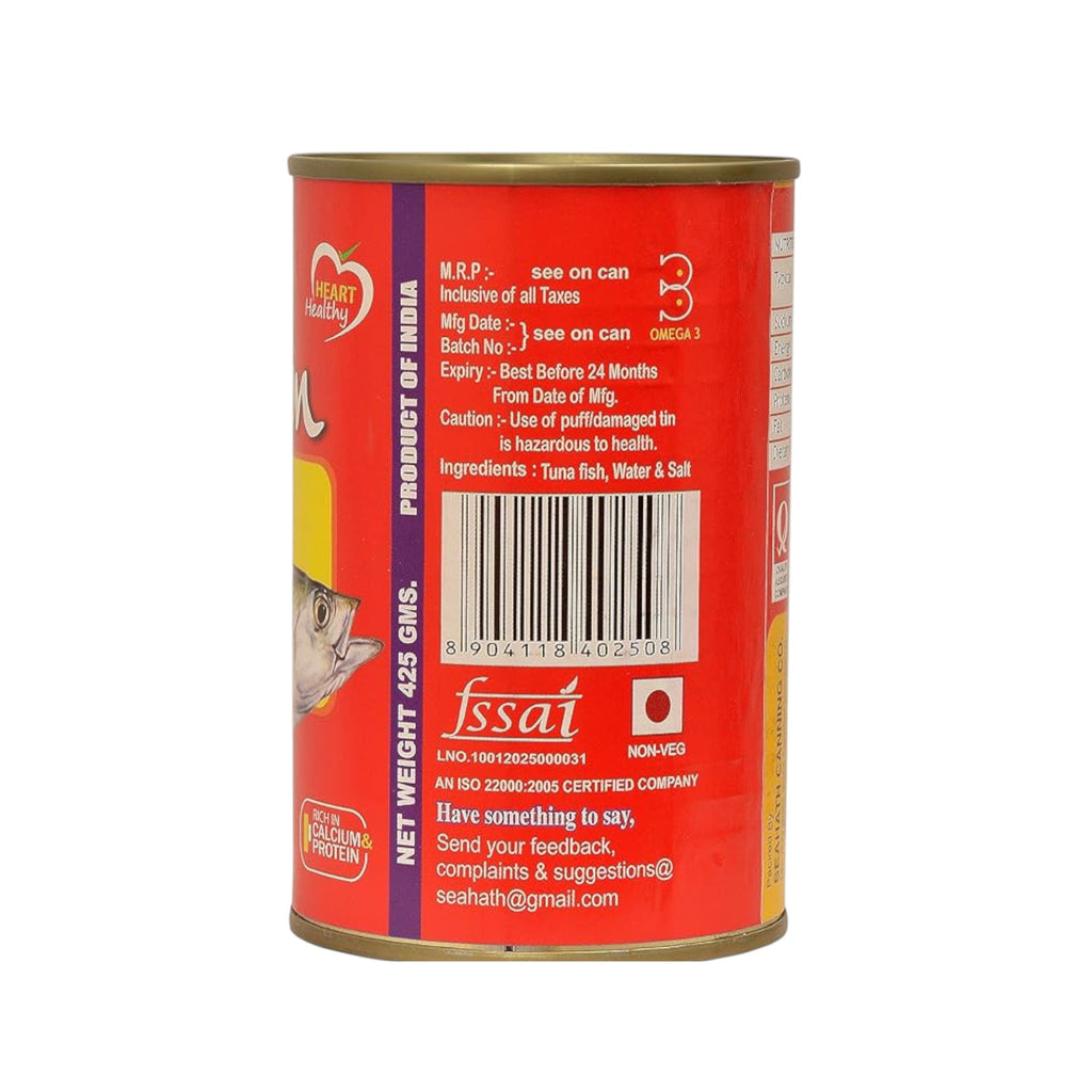 Seacrown Tuna in Brine & Oil  (400g)