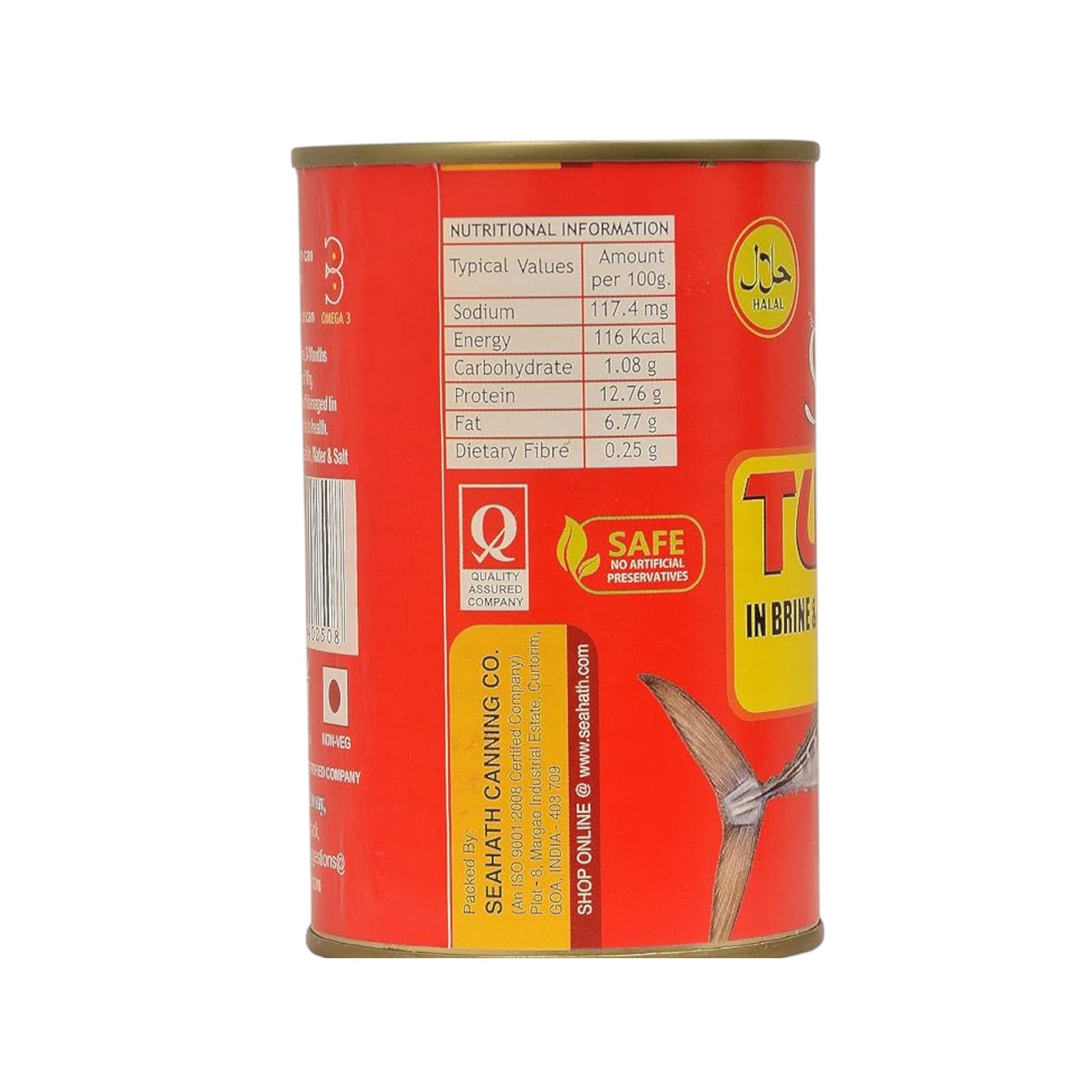 Seacrown Tuna in Brine & Oil  (400g)