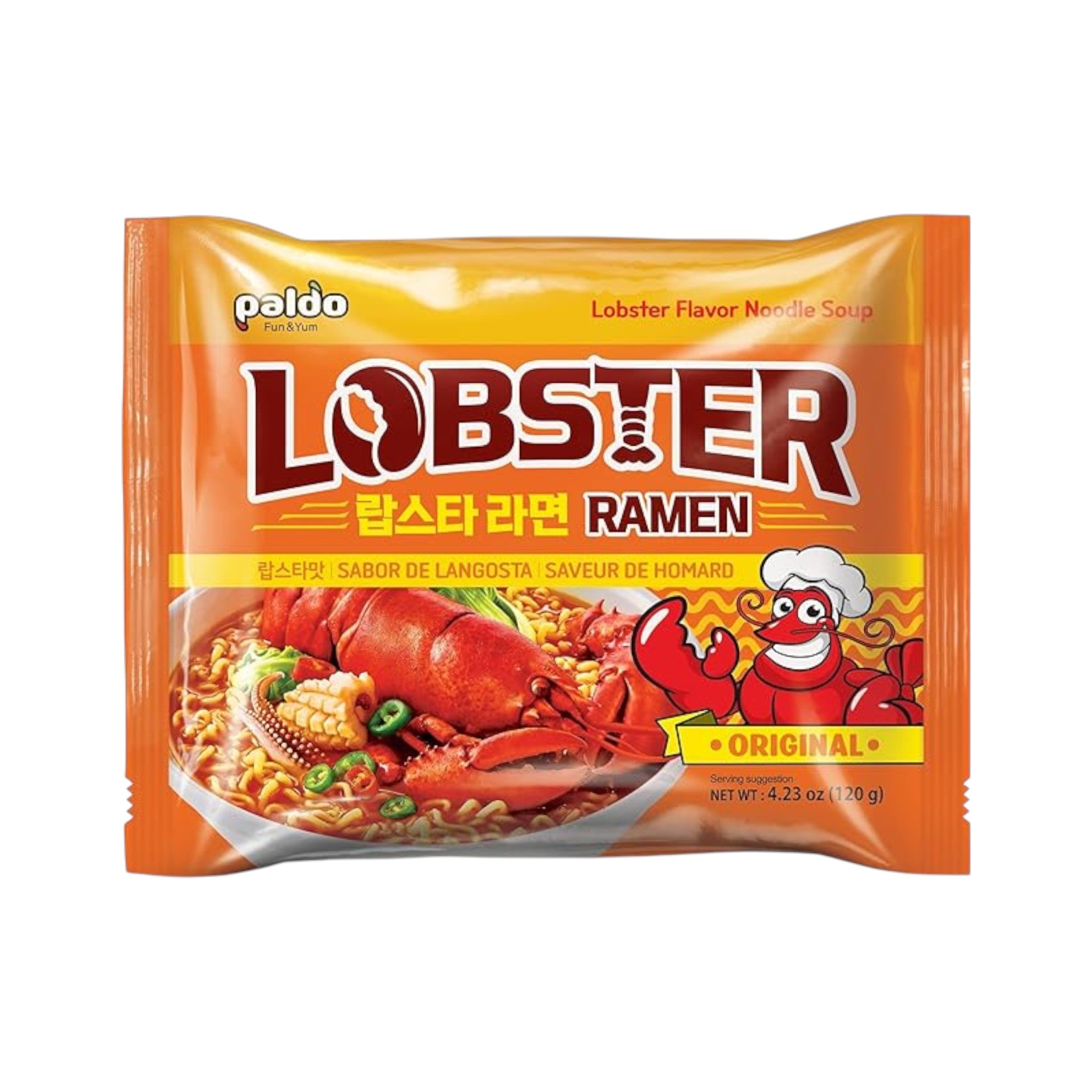Paldo Lobster Ramen Noodles