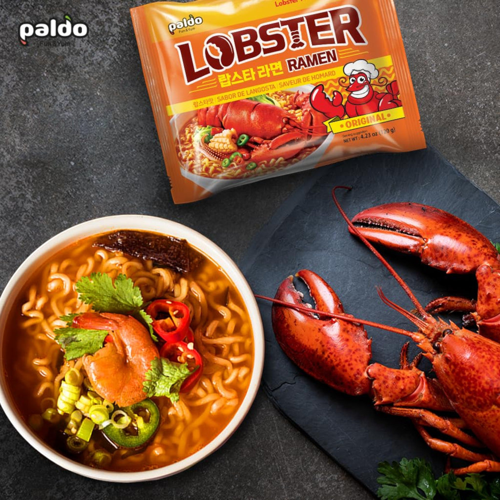 Paldo Lobster Ramen Noodles
