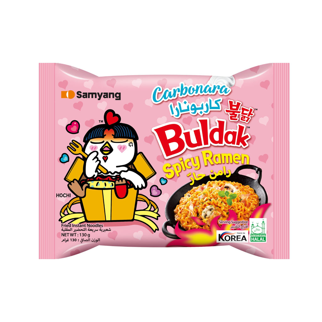 Buldak Carbonara Spicy Chicken Ramen