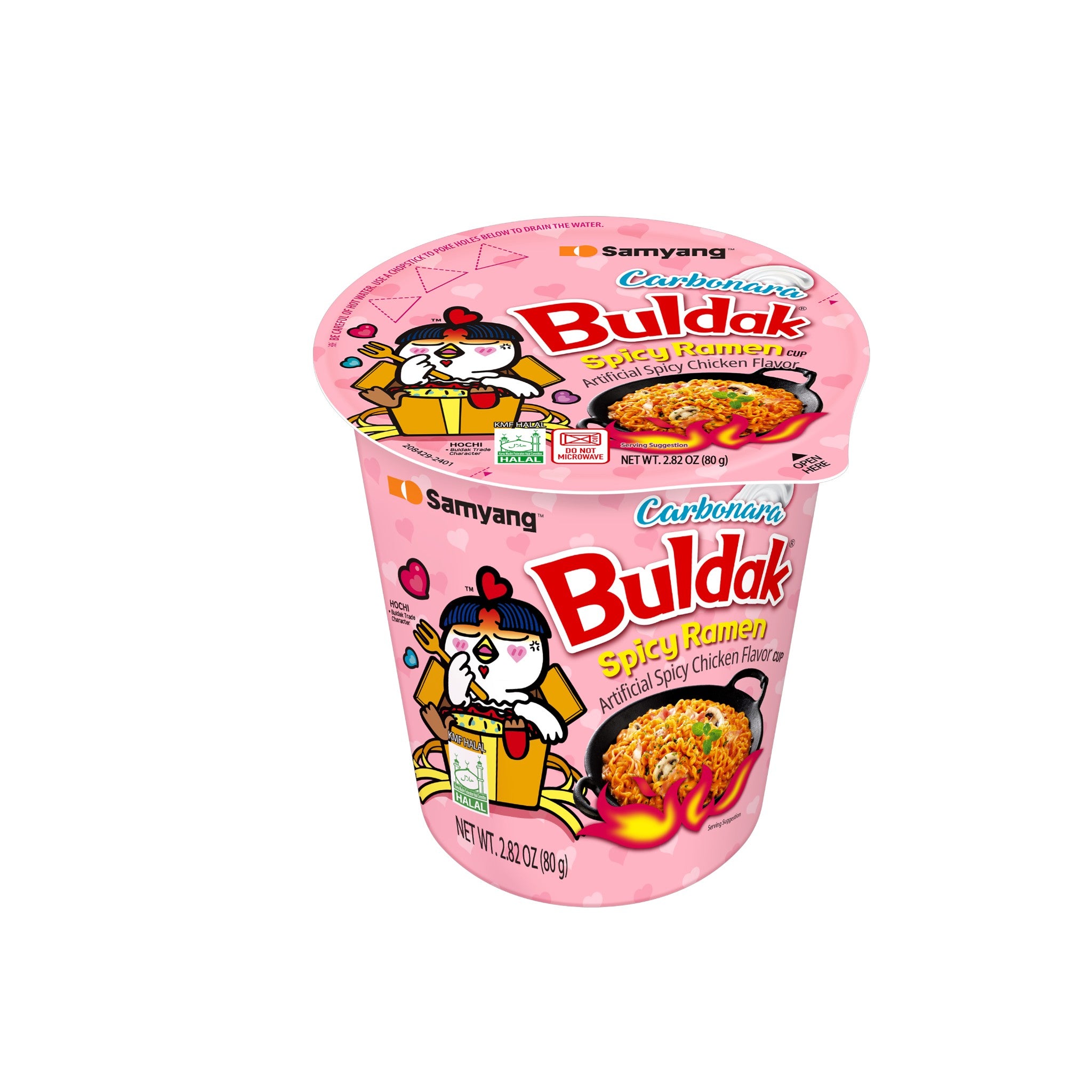 Buldak Carbonara Cup Noodle 80gm