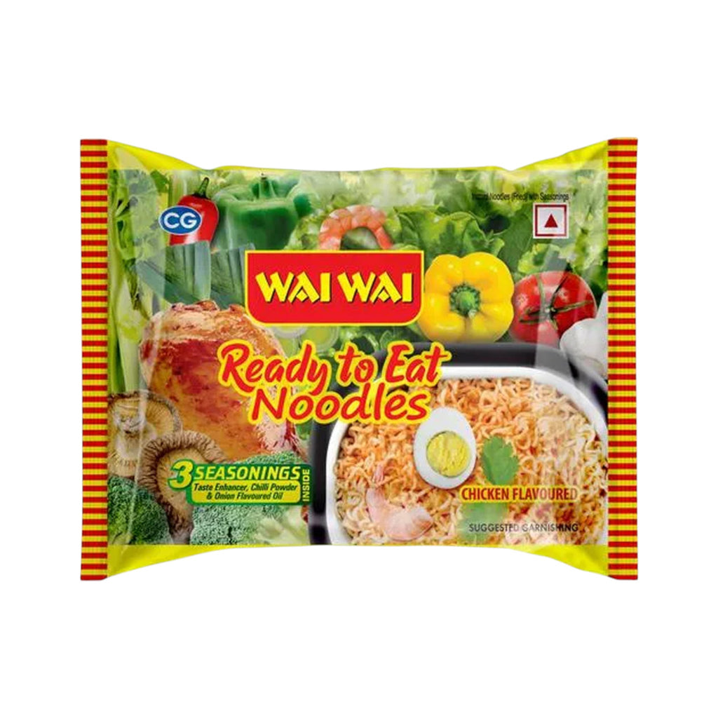 Wai Wai Chicken Flavour Instant Noodles