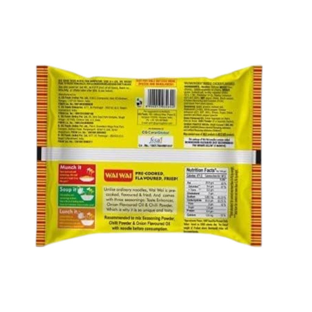 Wai Wai Chicken Flavour Instant Noodles
