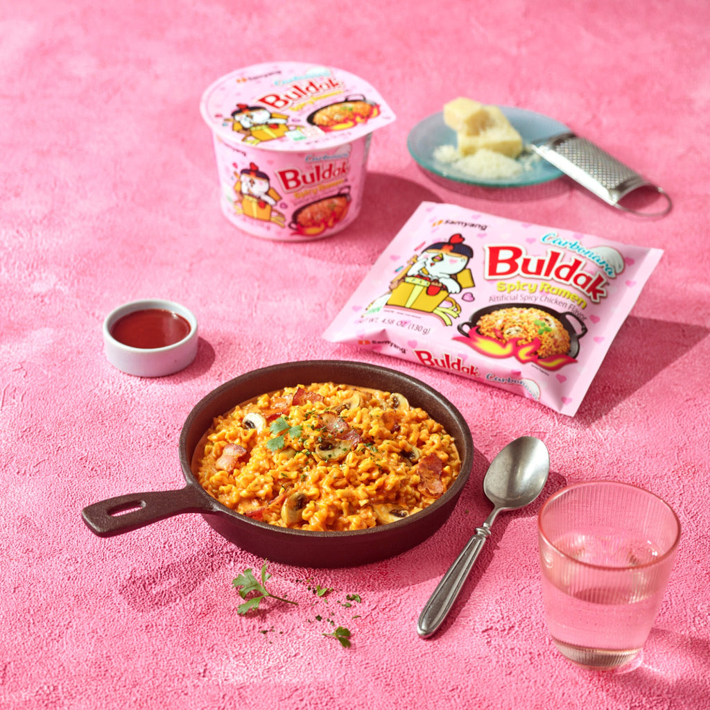 Buldak Carbonara Spicy Chicken Ramen