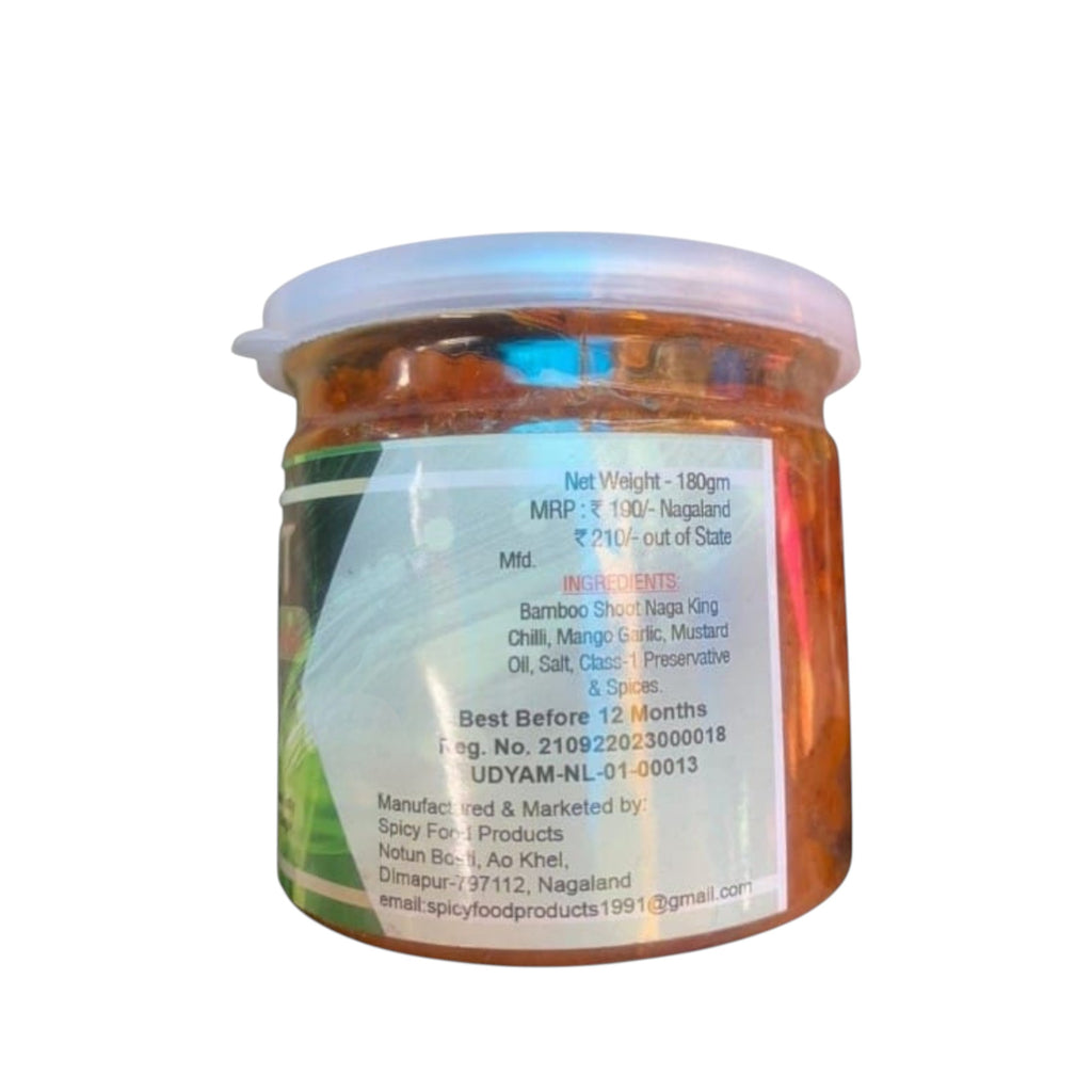 Naga Bamboo Shoot Pickle, 180gm