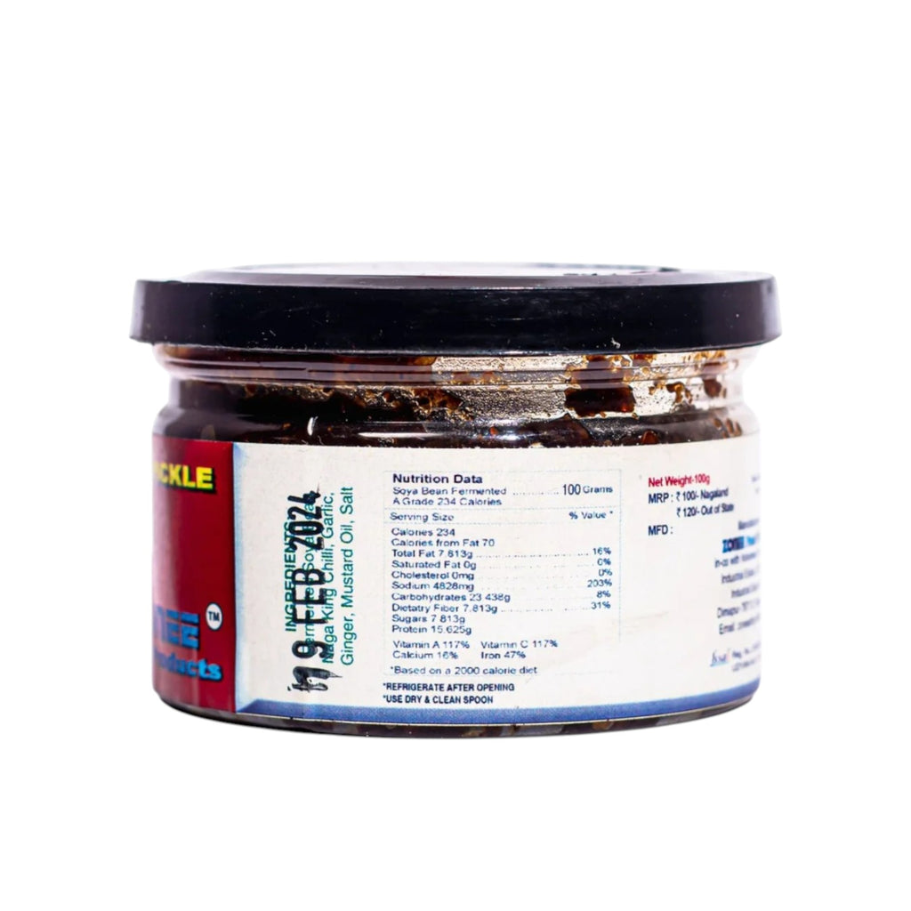 Zonee Fermented Soya Bean Pickle with King Chilli, 100g