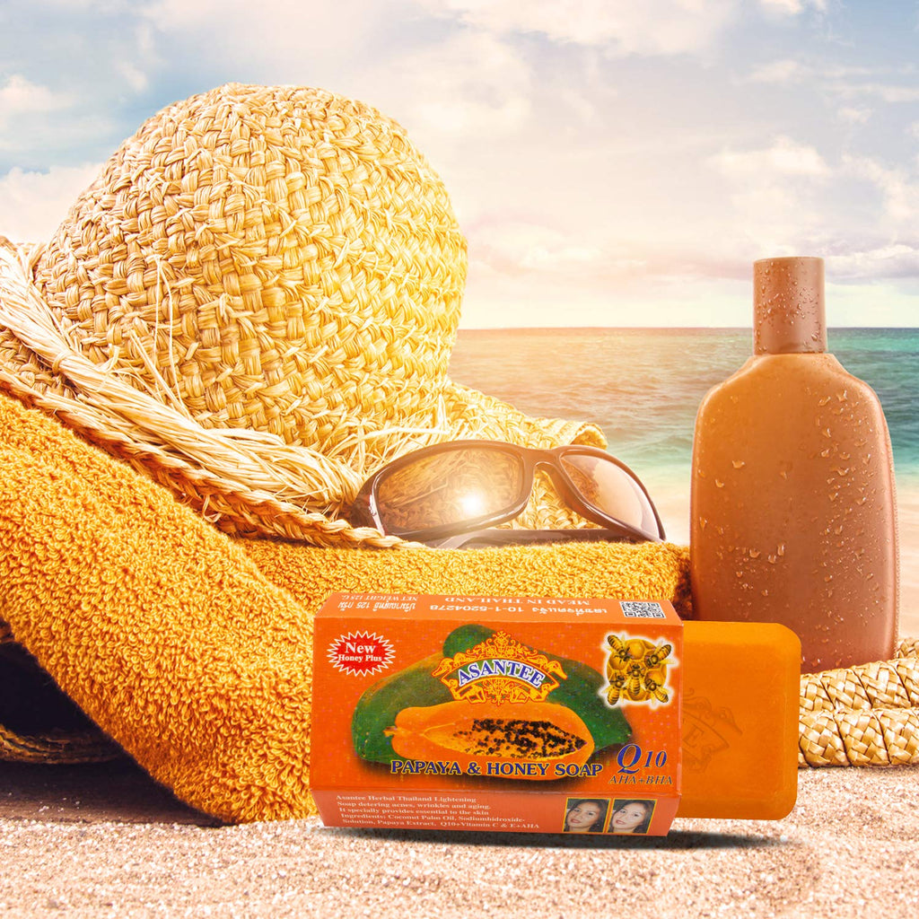 Asantee Papaya & Honey Soap