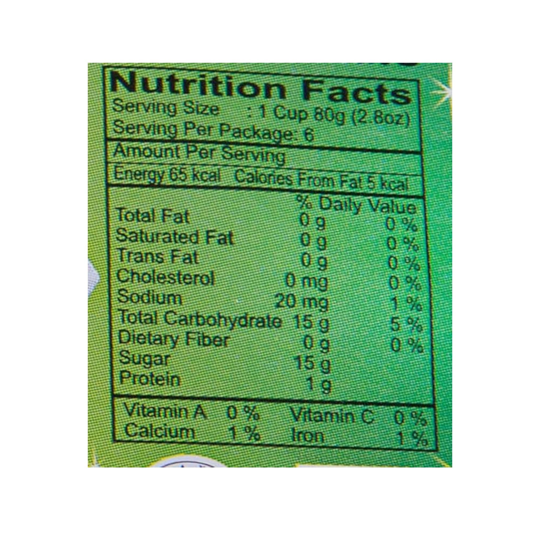 Cocon Pudding -Mixed Flavour -6Cup (480g)