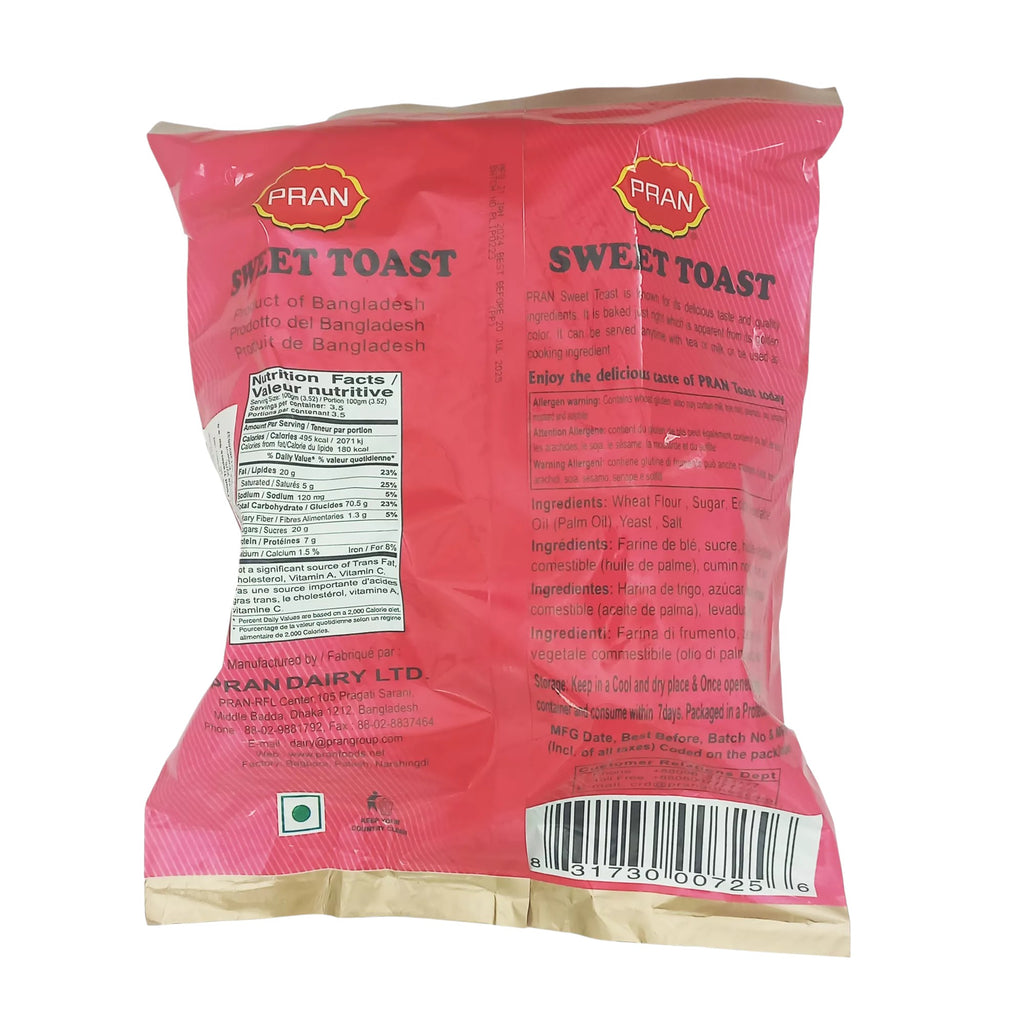 Pran Toast Sweet Rusk-250gm