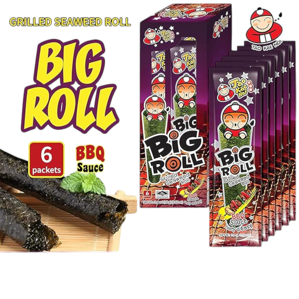 Tao Kae Noi Grilled Seaweed Big Roll BBQ Sauce Flavour