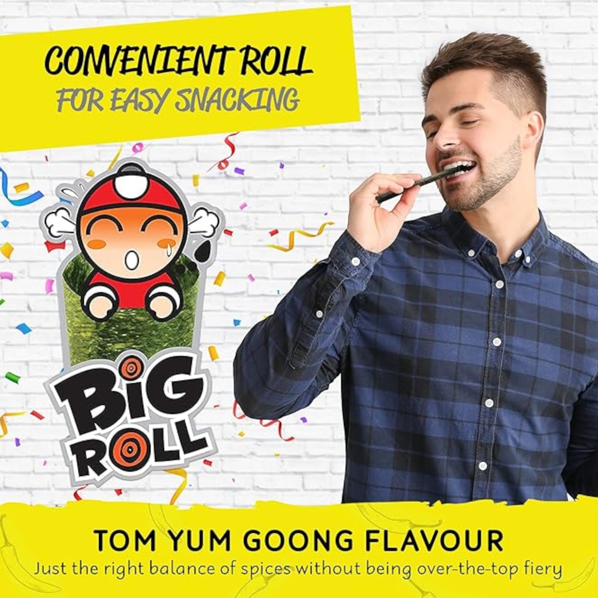 Tao Kae Noi Grilled Seaweed Big Roll Tom Yum Goong Flavour