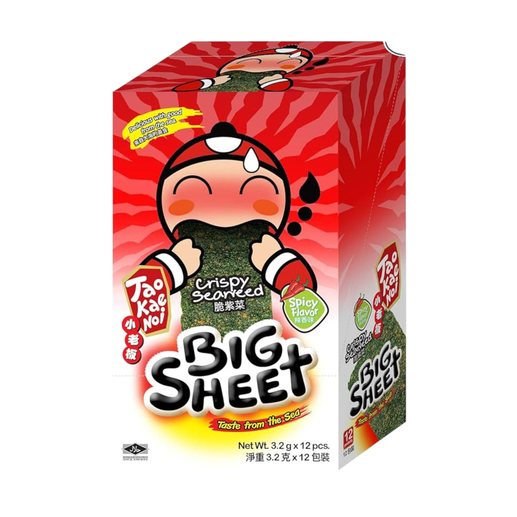 Tao Kae Noi Crispy Seaweed Big Sheet Spicy Flavour