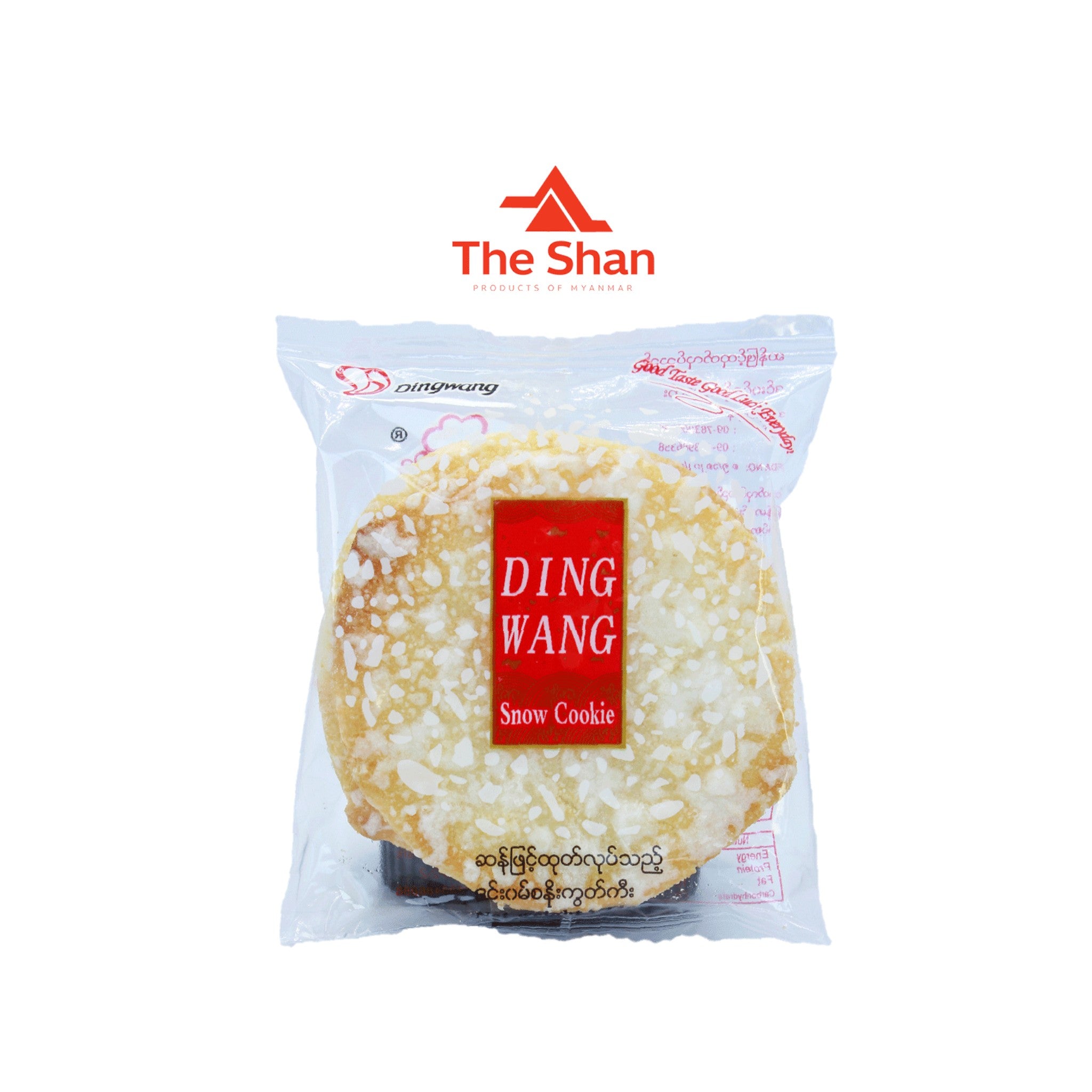 Dingwong Snow Cookies 358gm -36pcs