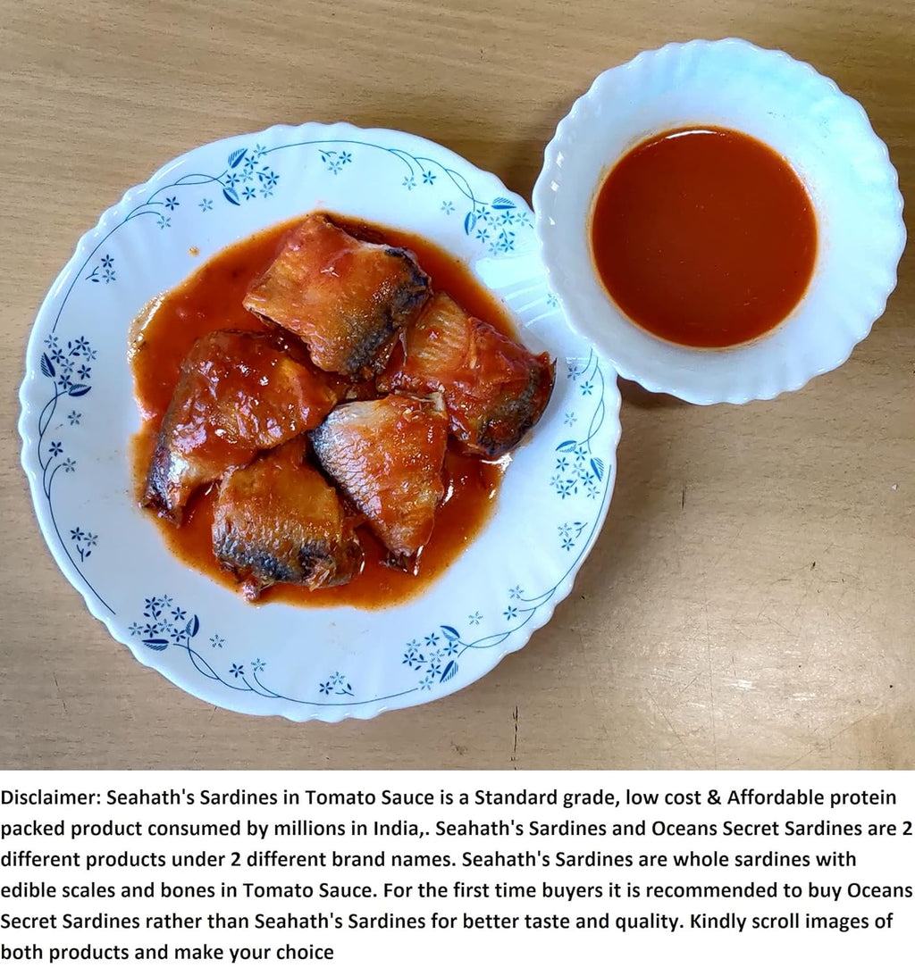 Seahath Sardines in Tomato Sauce-(155g)