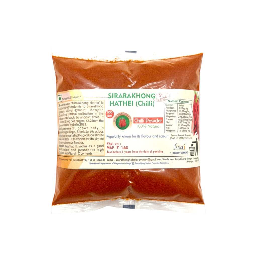 Sirarakhong Hathei Premium Natural Chilli Powder (GI Tagged)