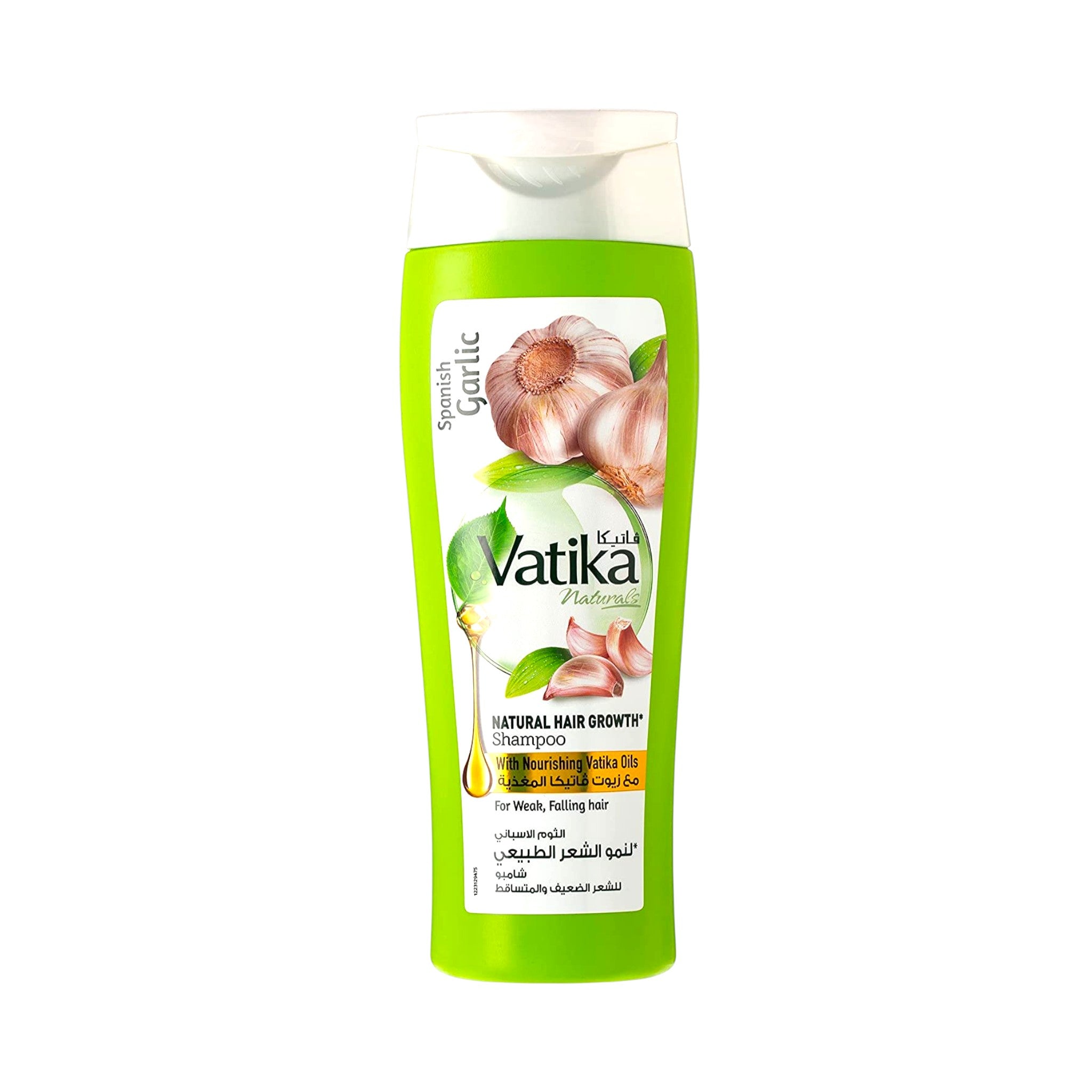 VATIKA Spanish Garlic Shampoo for Weak & Falling Hair  (400 ml)